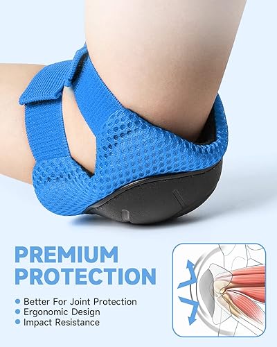 Miniatura 2 de VICTGOAL Rodilleras y coderas para niños con protectores de muñeca, juego de equipo de protección para niños y niñas de 3 a 8 años, 3 en 1 para