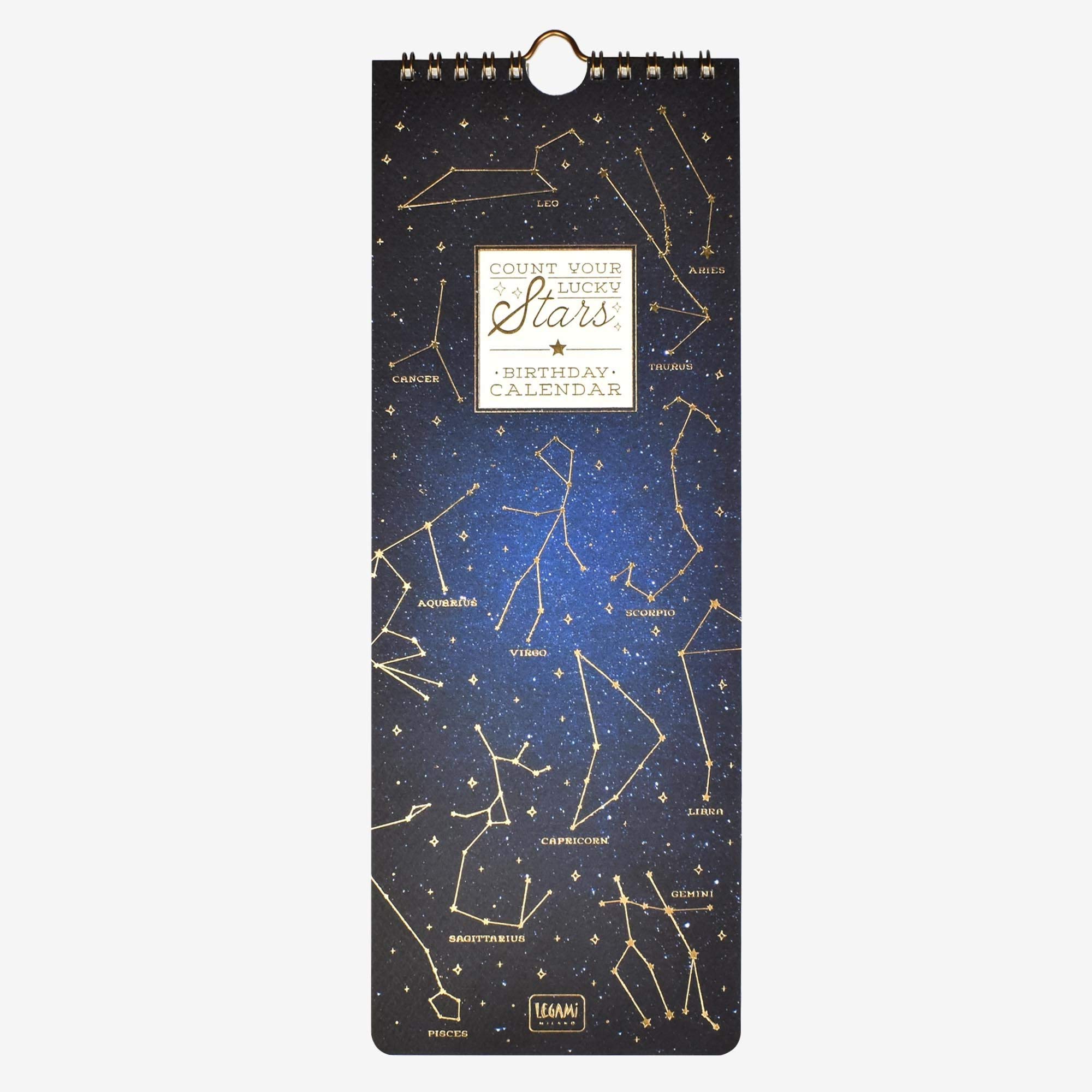 Count Your Lucky Stars Birthday Calendar