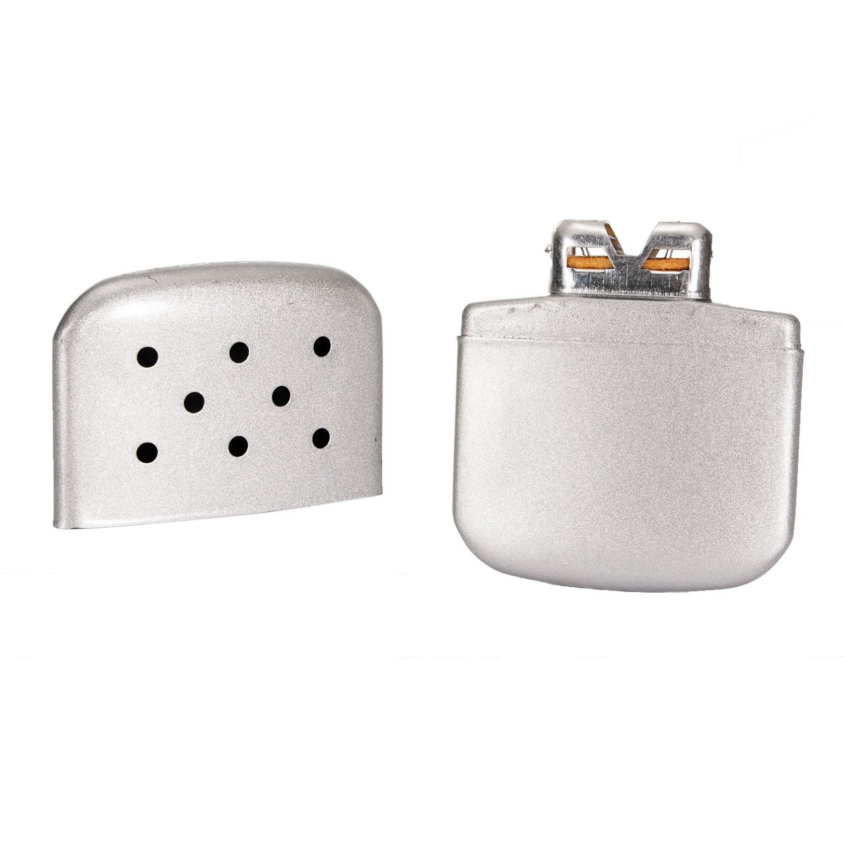 Lot de 10 chauffe-mains à carburant portables réutilisables standard pour la chasse en plein air