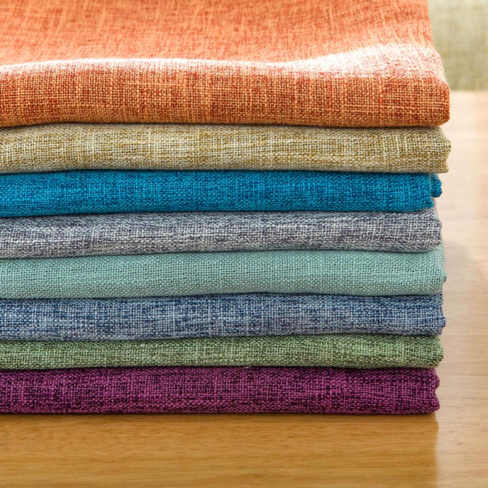 Tovaglia Cucina Tovaglie Antimacchia Rettangolare Thick Cotton Linen Semplice Uso Interno Ed Esterno Purple 90 × 140cm