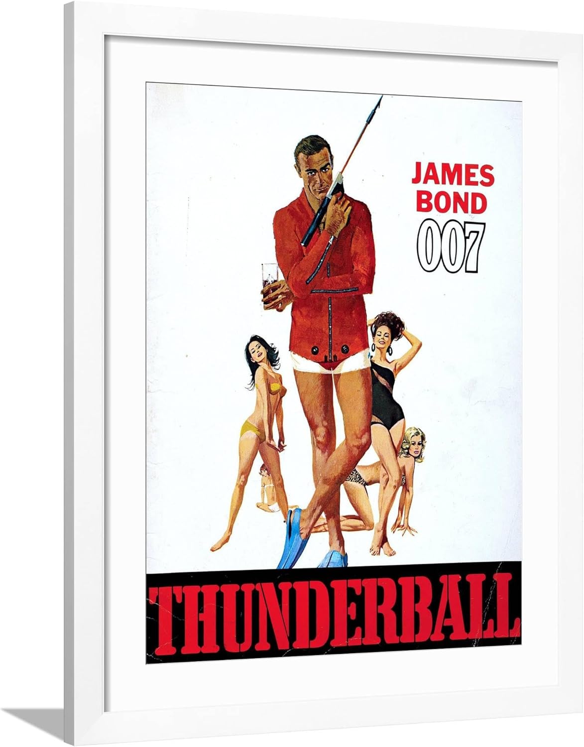 AllPosters Wall Art Print Thunderball, Sean Connery 1965, 18x24