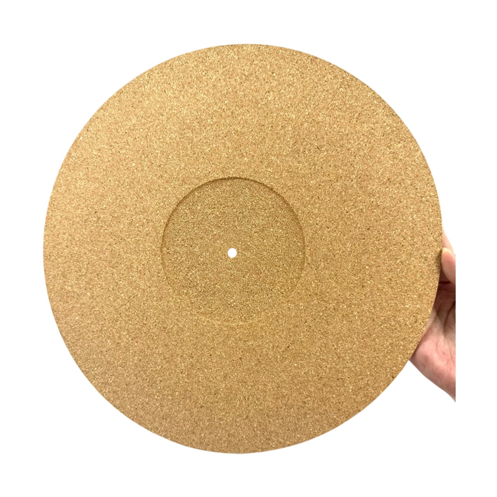 APGLSXY 12inch Record Pad Soft Cork Mat Turntable Mat Pad Resistant 297mm Sound Controller Phonograph Accessories Soft Cork Record Platter
