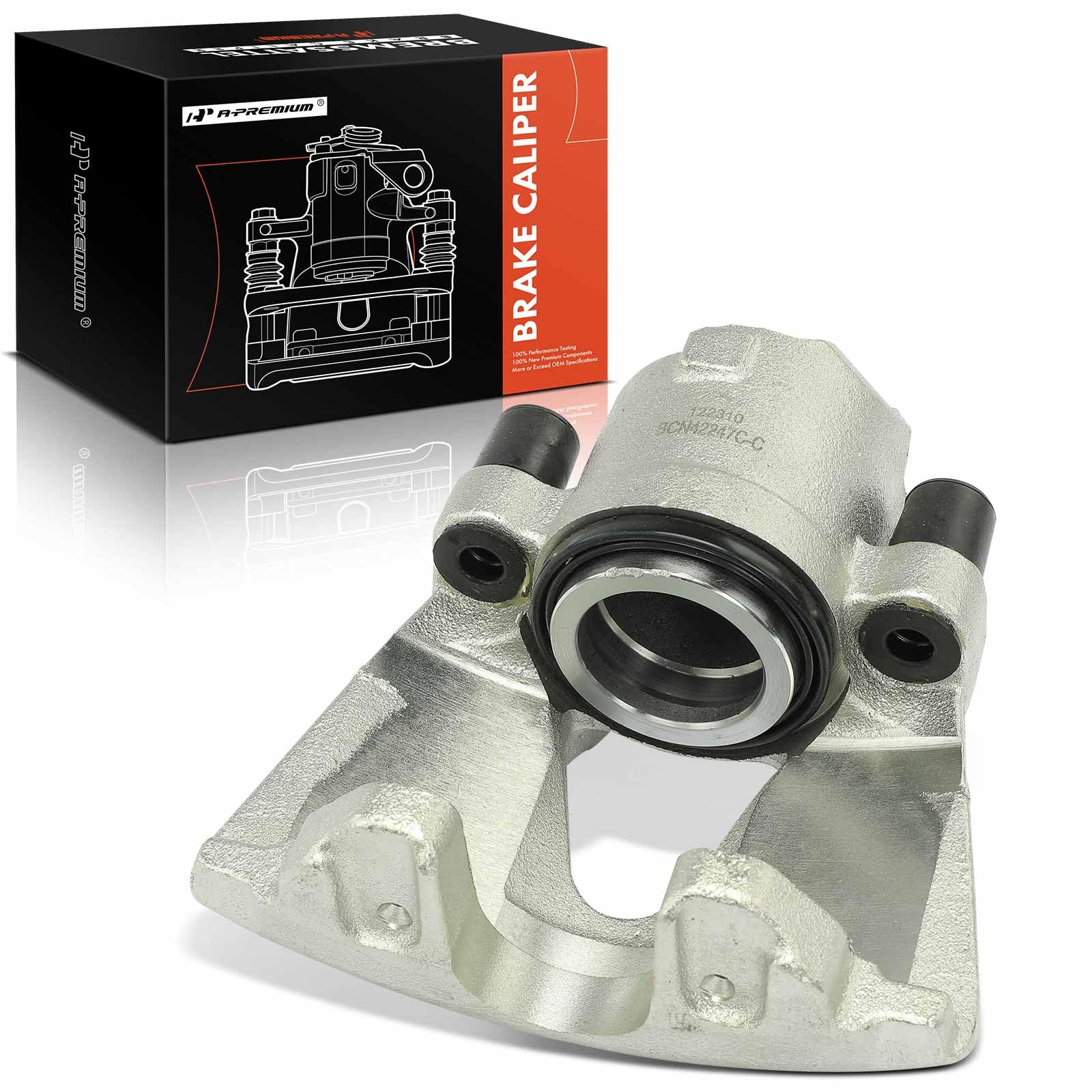 A-Premium Disc Brake Caliper Assembly Without Bracket Compatible with Select Audi and Volkswagen Models - A3, TT, TT Quattro, Beetle, Beetle Cabrio,