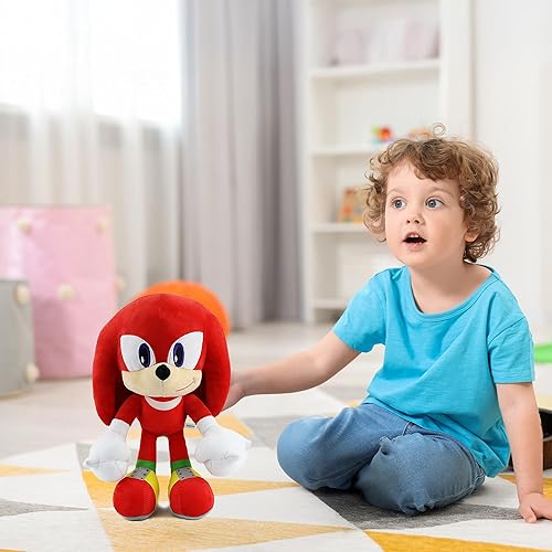 Miniatura 8 de Juguete de peluche rojo súper suave, regalo de cumpleaños, peluche para niños y niñas que aman, 12 pulgadas (rojo)