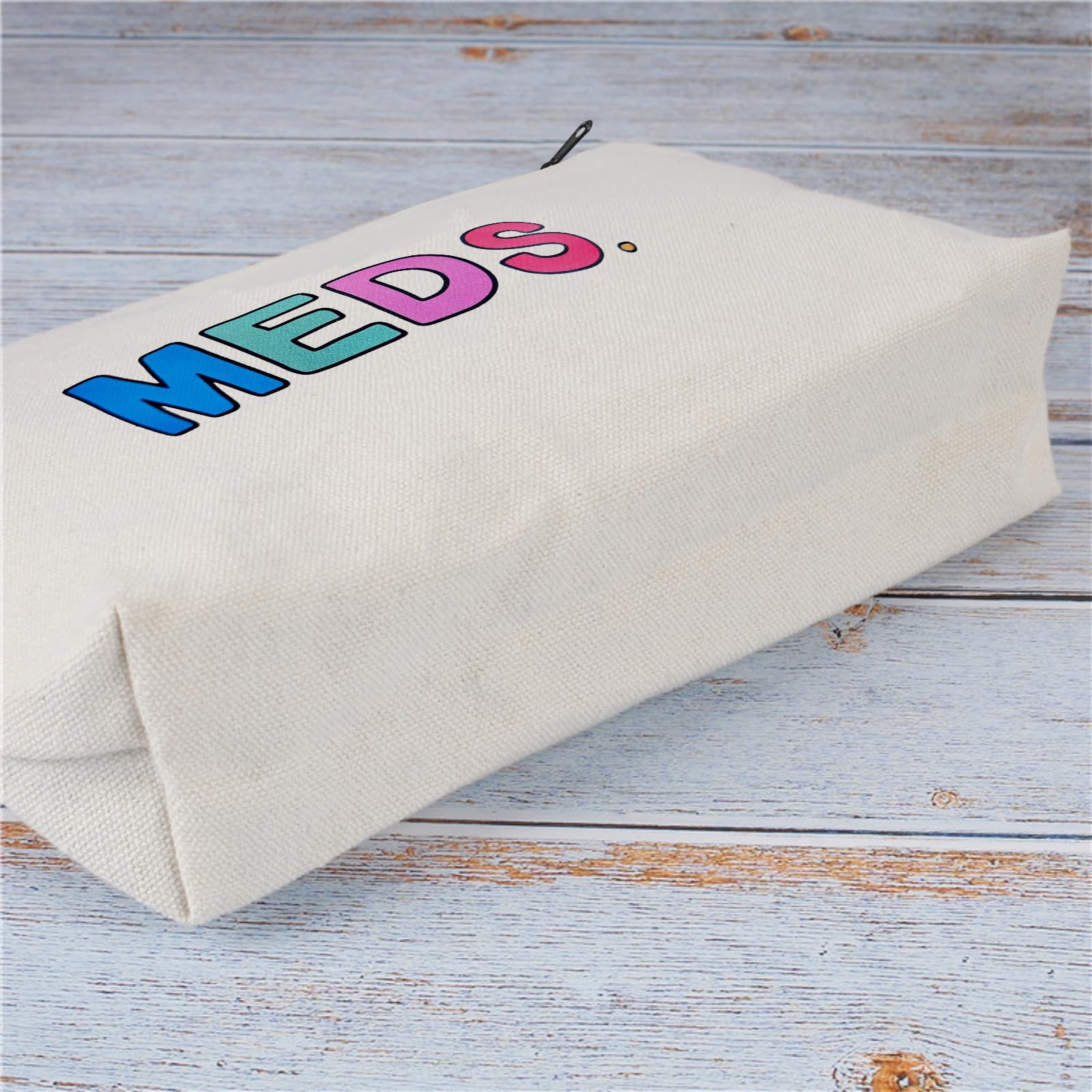 ZOCIGIFTS Medication Bag Travel Pill Organiser | Compact Cosmetic First Aid Kit, Perfect Health Gift, Small Cotton Pouch For Meds (Style G)