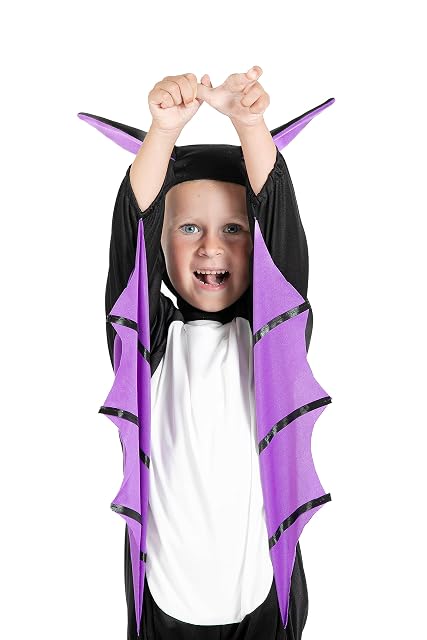 Foto 6 de 7 de Ciao Murciélago Pequeño disfraz mono unisex baby (Talla 3-4 años) con capó con orejas