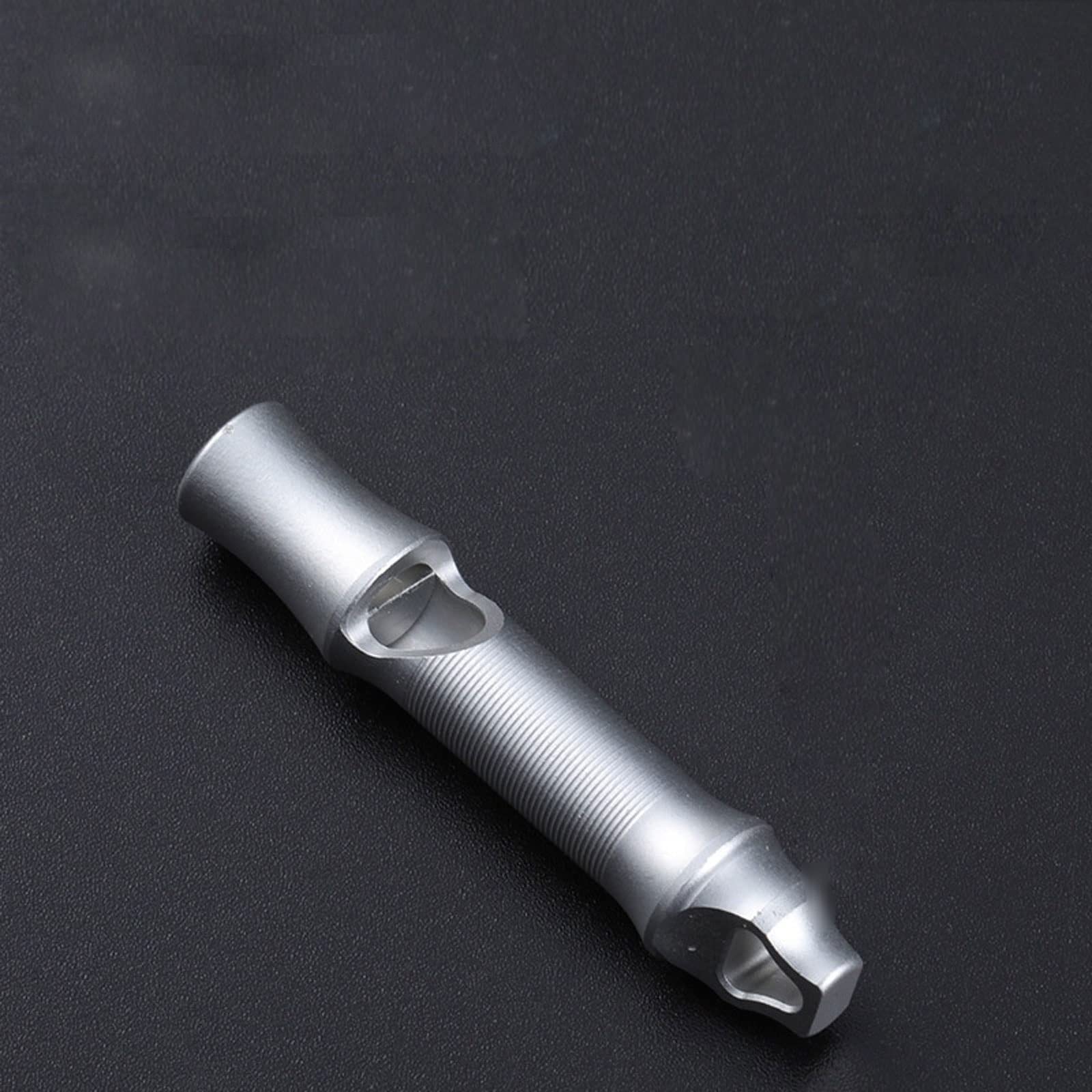 JINGYAN Sifflets Aluminum Alloy Whistle Metal Explosion Equipment Outdoor Exploration Sound Loud Emergency High Frequency