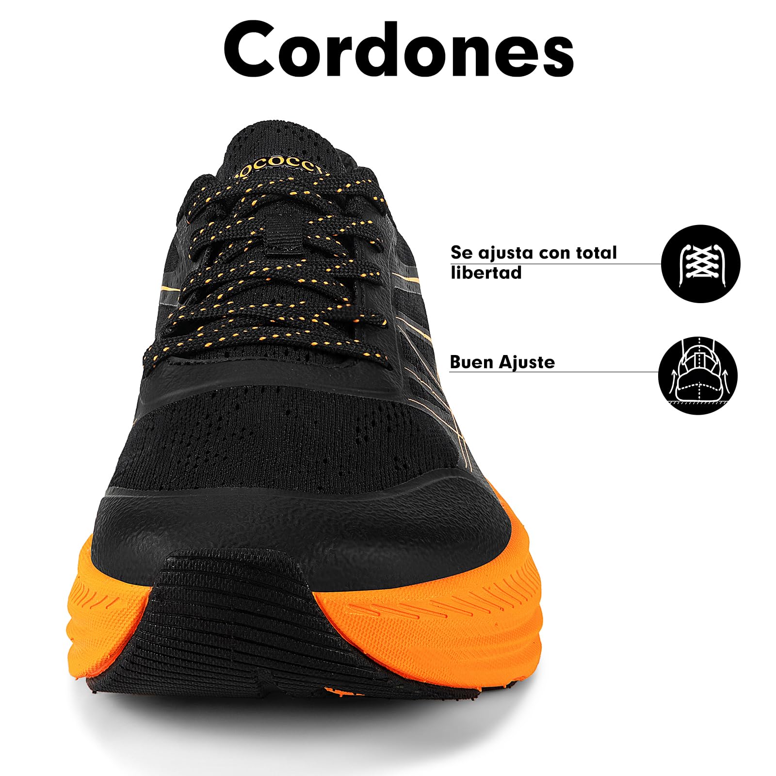 Zapatillas deportivas para hombre, con puntera ancha, transpirables, antideslizantes, tallas 39-46