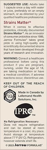 Miniatura 9 de Jarro-Dophilus EPS, 25 mil millones de células por cápsula, para el sistema inmune y la salud intestinal, 30 cápsulas vegetarianas, JEPSHP,