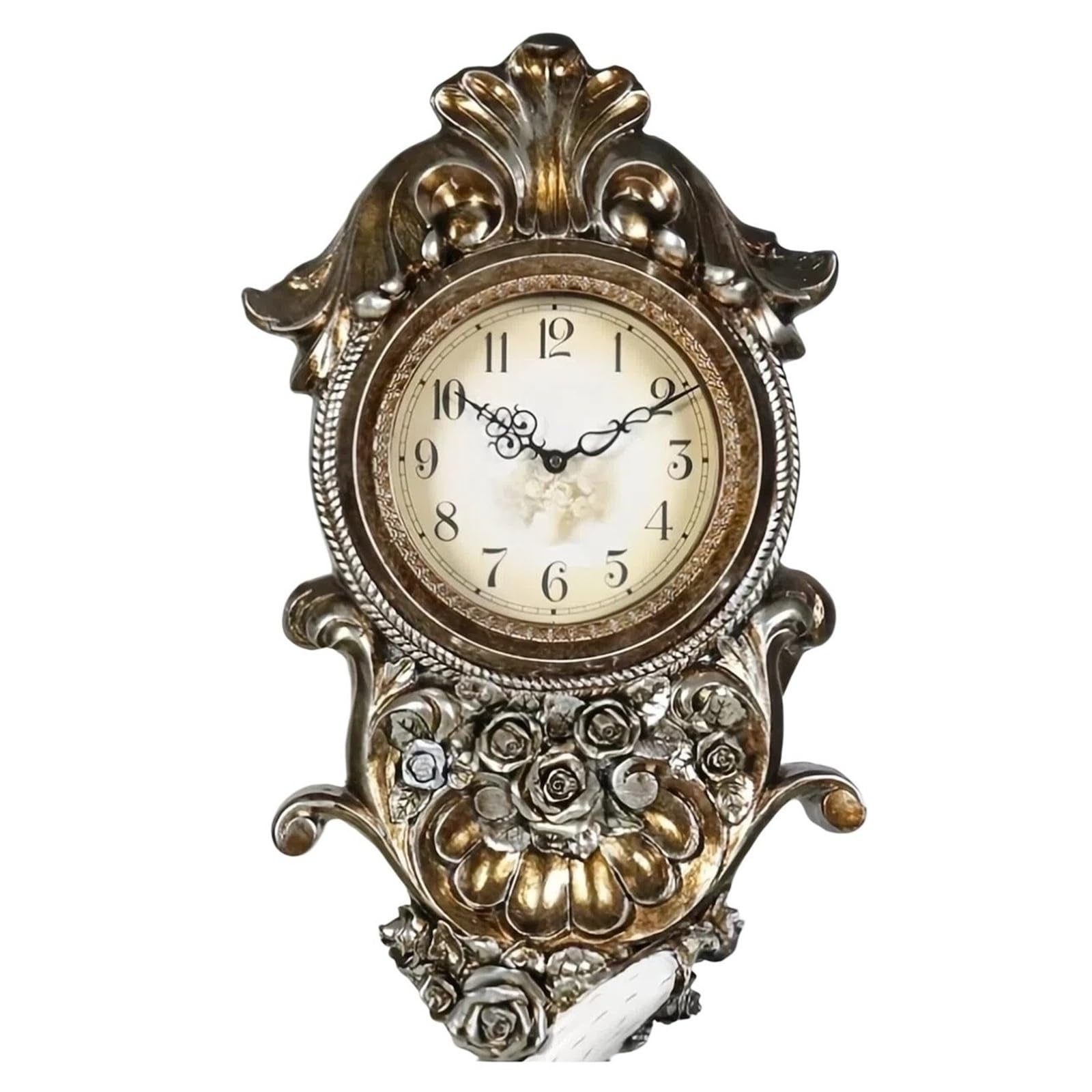 Decorativo Reloj de pie cuarzo estilo europeo silencioso para la oficina | adornado for el hogar