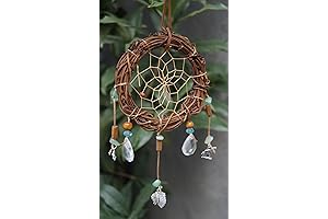 Twilight Stuff: Dream Catcher with Native American Totem