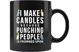 Personalized Candle Making Kit and Mug #d231