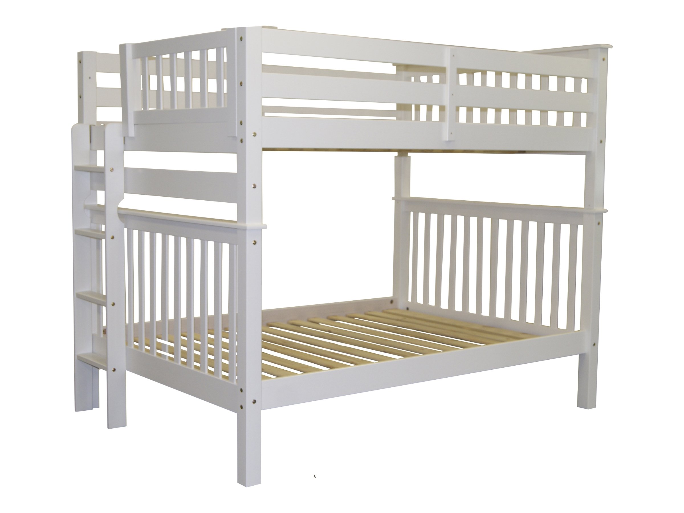 Buy Bedz King Bunk Beds Full over Full Mission Style with End Ladder