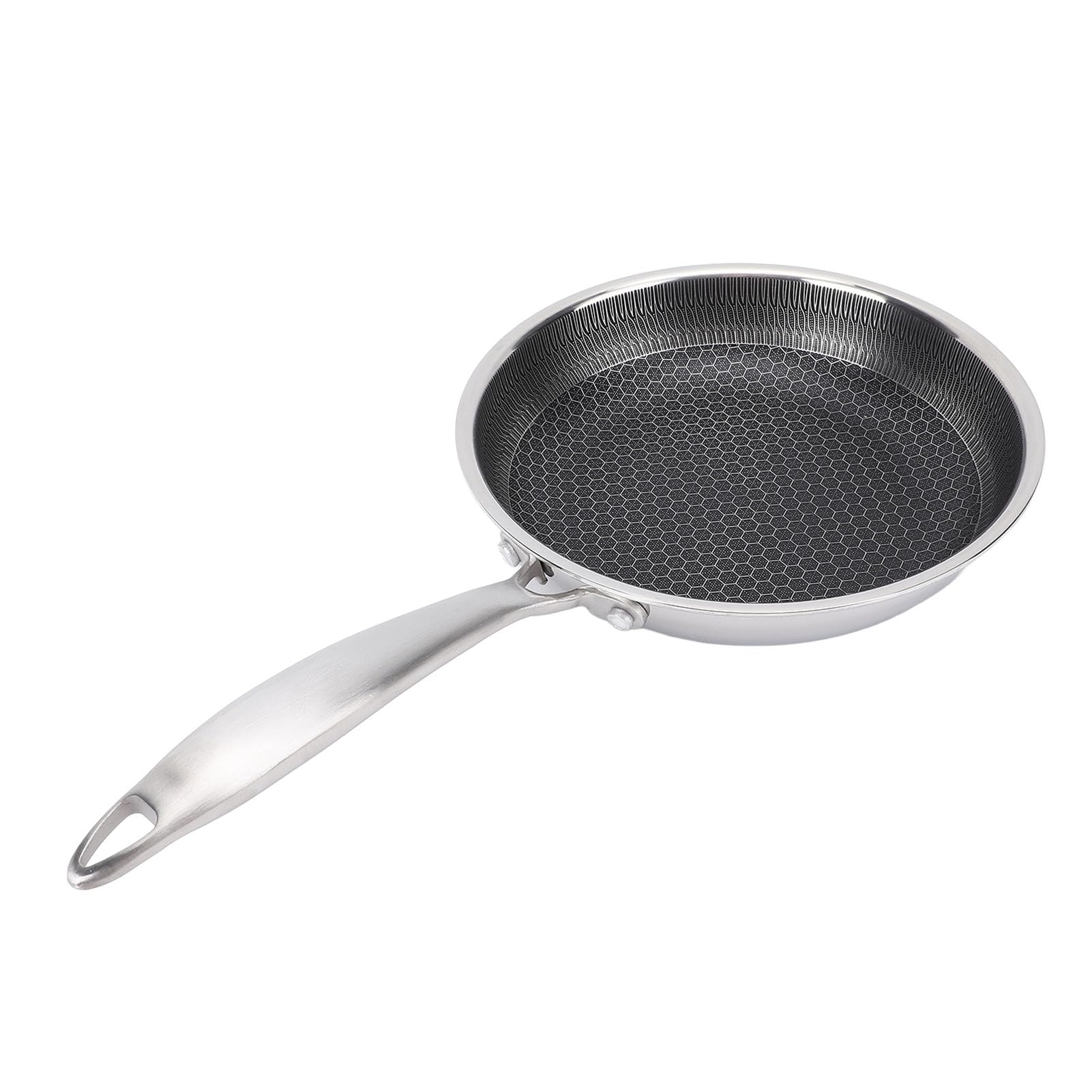 Patelnia nieprzywierająca ze stali nierdzewnej 316 (30 cm)