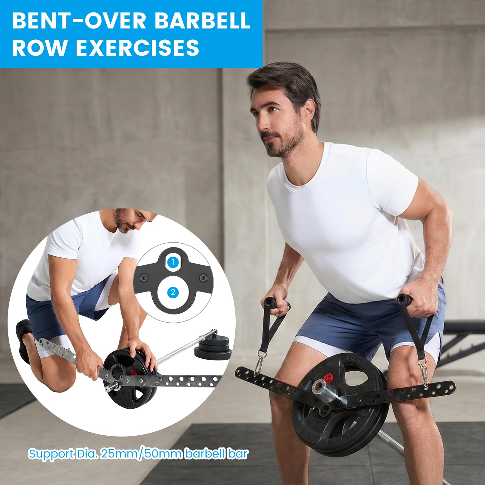 Latzugstange Bizeps Stange Klimmzugstangen Zugstange Muskelzugstange für Zuhause Bodybuilding Crossfit Krafttraining Fitness Gym Sport