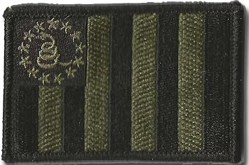 Sons of Liberty/Gadsden Tactical Patch - Olive