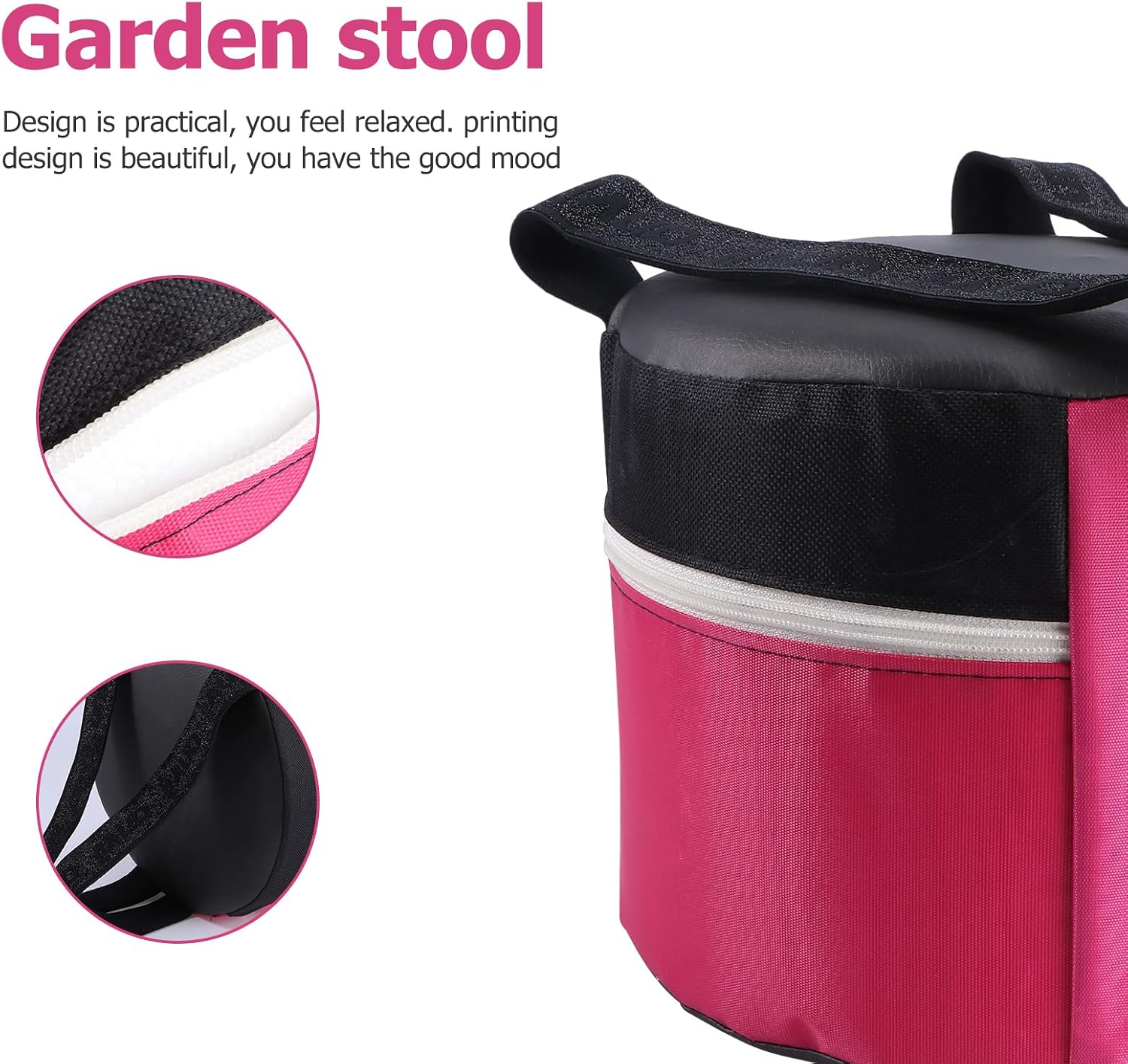 Hemoton Garden Rocker Foam Garden Stool Gardeners Work Seat Stool for Weeding Planting Tool (Random Color)