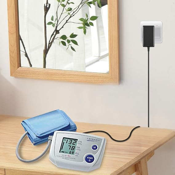 AC Adapter for LifeSource UA-767 787 and 774 Series Digital Plus Parts: TB:233 TB233 TB-233 TB:181 TB181 TB-181