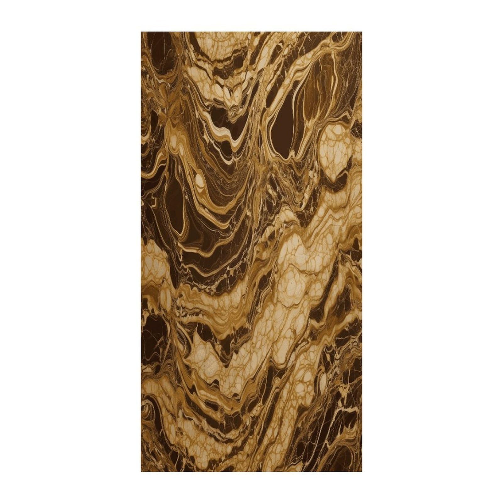 Fekiloot Style Golden Marble Door Curtain Room Divider Curtains