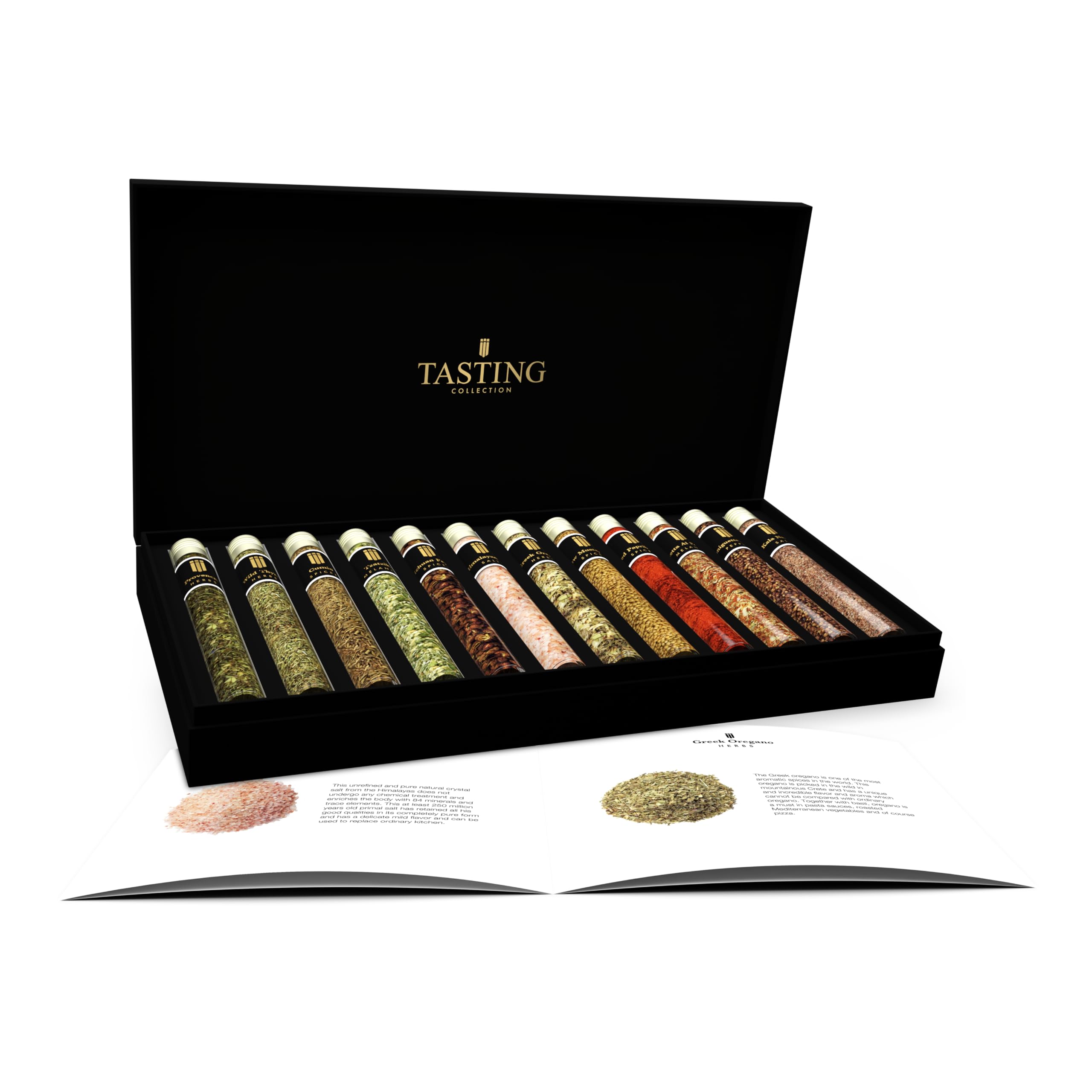 Kräuter & Gewürze Tasting Probierset 12 Fläschchen Verkostung im Geschenkset, Satz 2