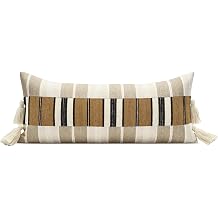 Long Boho Body Pillow Cover 12x28 Inch