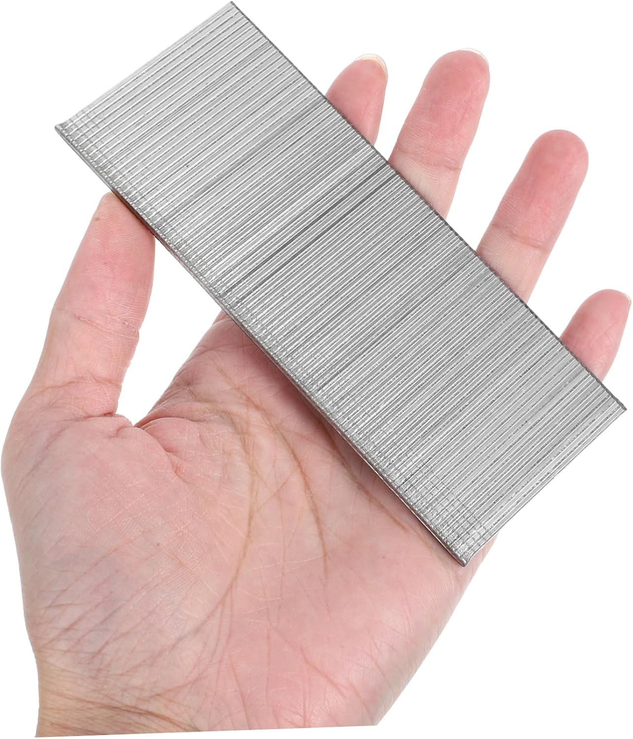 Finish Nails for Woodworking 1600pcs Silver Brad Nails Pneumatic Gauge Brad Fasteners for Home Renovation