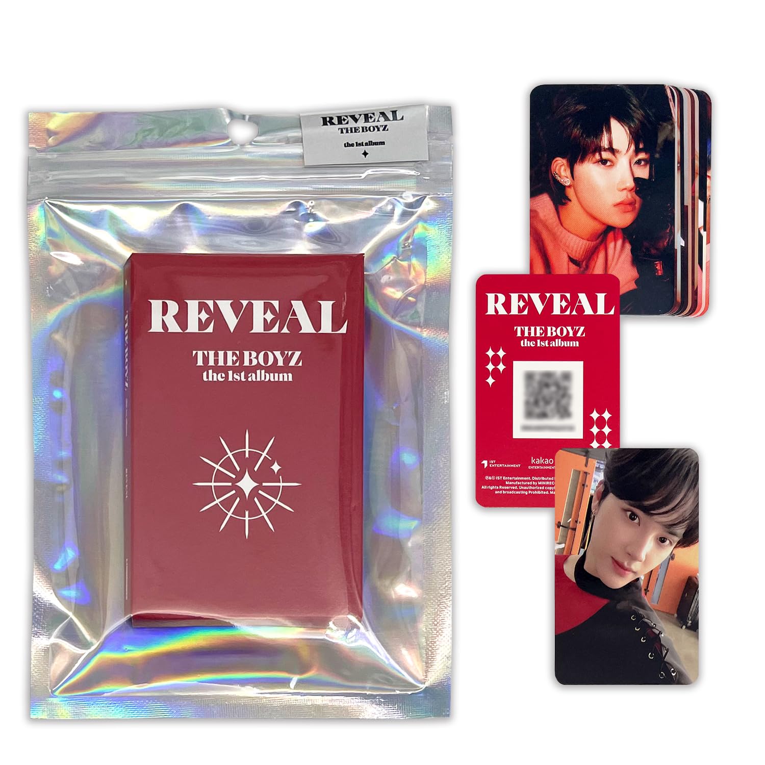 THE BOYZ - THE BOYZ - 1ST ALBUM [REVEAL] (PLATFORM ALBUM - WOLF 
