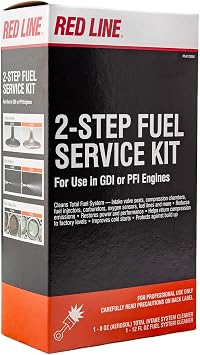 Red Line Service Chemicals 17025K 2-Step Fuel Service Kit, 12 Ounces