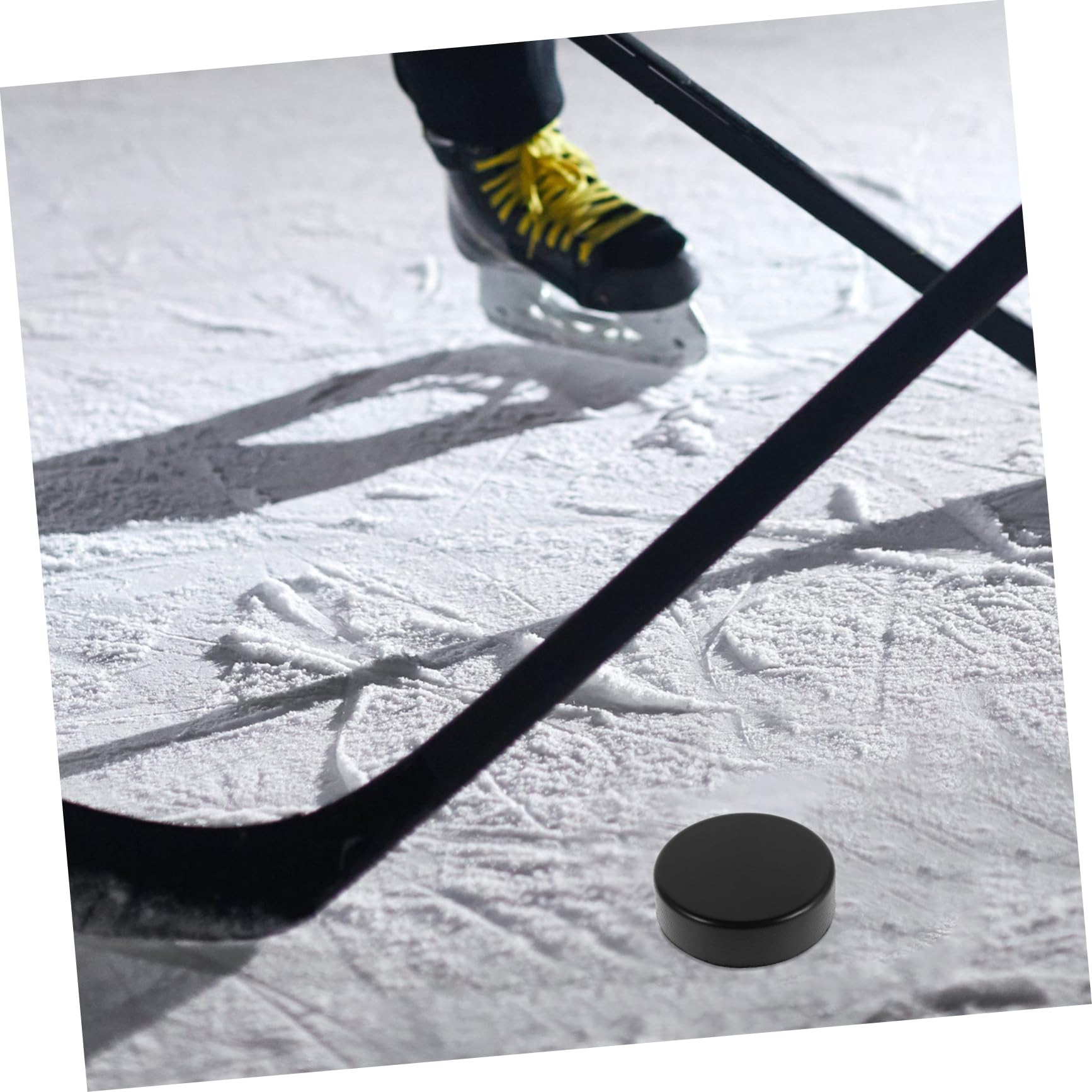 BESPORTBLE 20pièces Palets De Hockey sur Glace Légers pour Entraînement Et Jeux De Table pour Pratique Et Remplacement