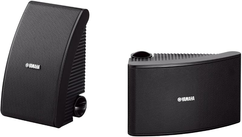 parlantes para todo clima NS-AW392BL 120 vatios cono de 5 1/4 pulgadas (1 par, negro)