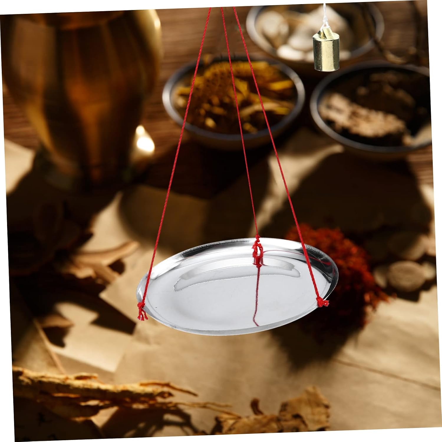 Zerodeko 500g Chinese Medicine Scale for Weighing Tea Leaves and Dried Fruits Handheld Practical Gram Scale for Jewelry and Herbs Simple and Easy to Use Kitchen Tool