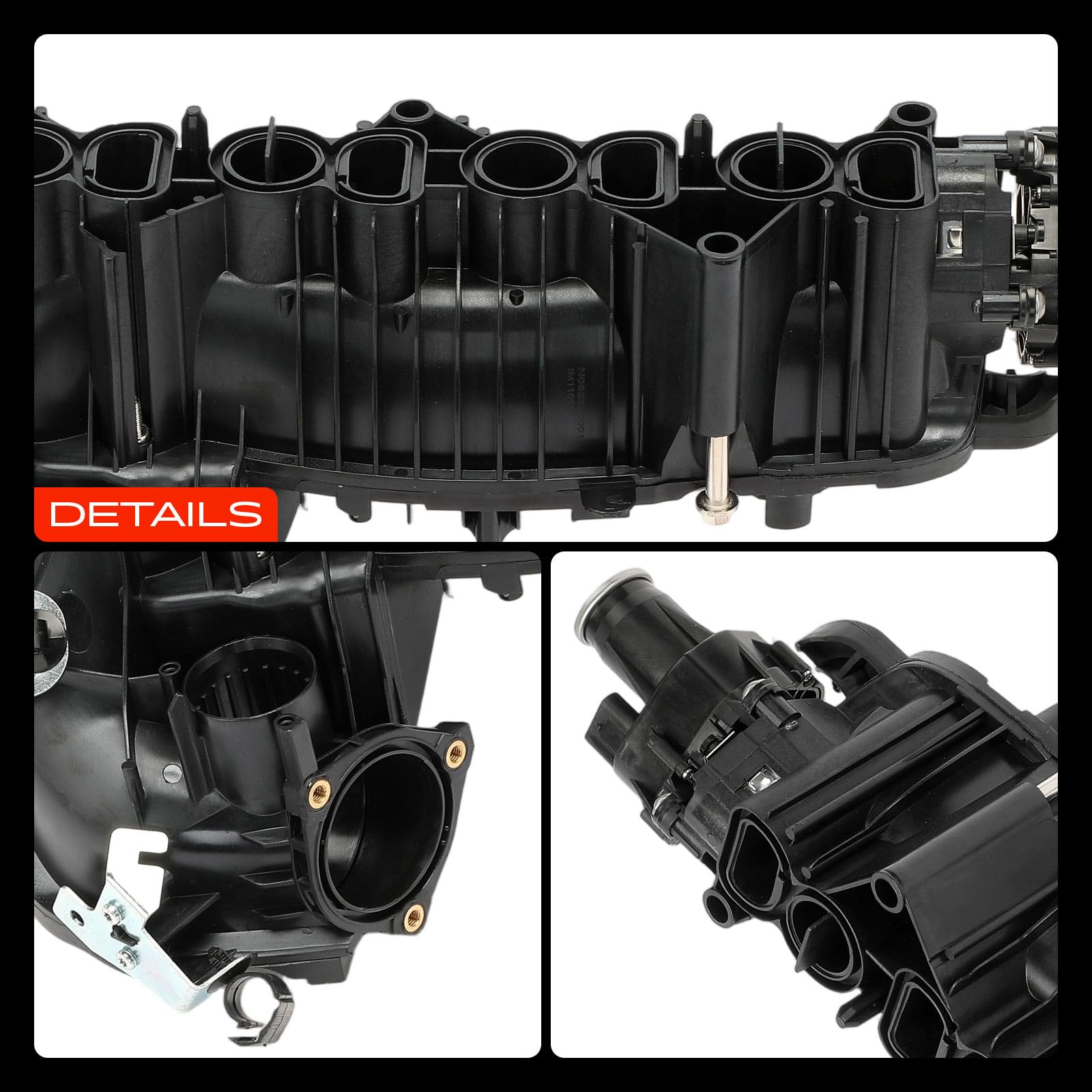 Frankberg Collettore di aspirazione Tubo di aspirazione Diesel Compatibile con Serie 3 Touring E91 2.0L Serie 1 E87 2.0L Serie 3 E90 2.0L Serie 1 E81 2.0L Serie 3 Cabriolet E93 2.0L 11618507239
