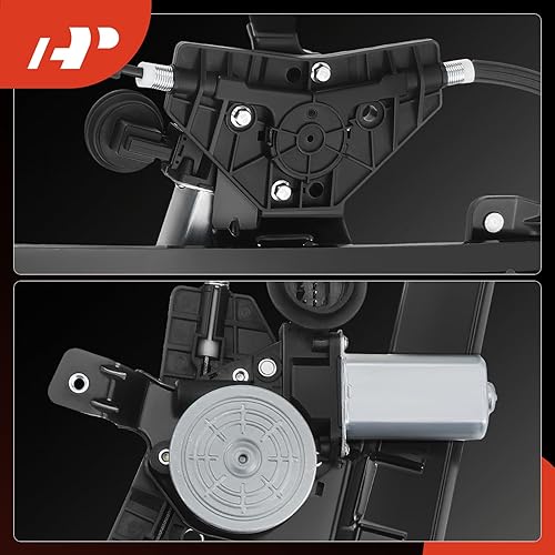 Miniatura 7 de A-Premium Elevalunas eléctrico con motor de 6 pines compatible con Nissan Pathfinder 2013-2021 Sport Utility delantera izquierda del lado del