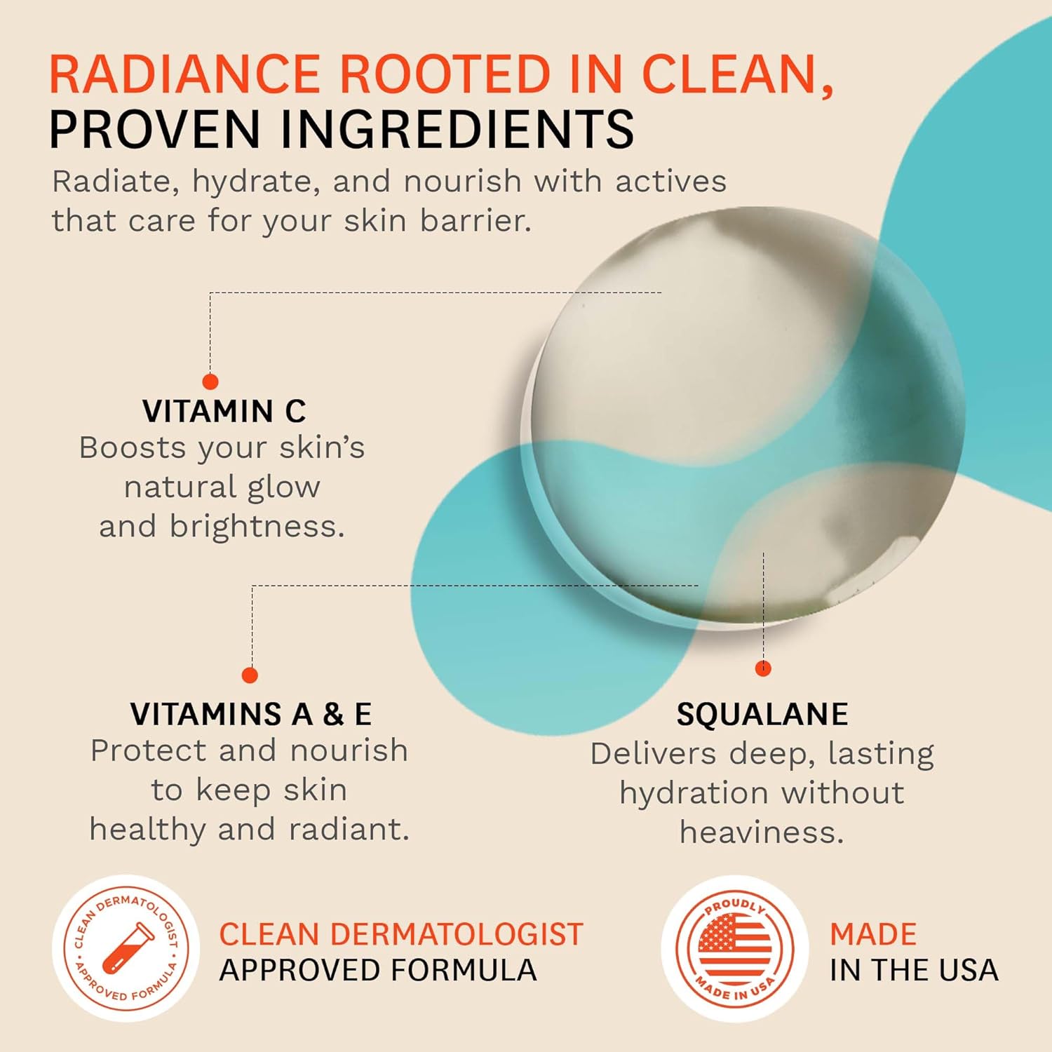 Fig.1 All Over Oil - Lightweight Hydrating Body-Oil for After Shower Glow | Non-Greasy with Vitamins A, C & E | Moisturizing Skin Oil for Face & Body | Vegan, Refillable Pump | 120ml - Image 7