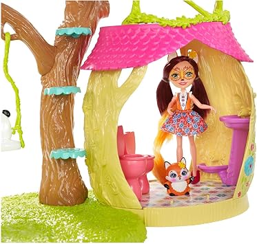 Mattel Enchantimals Playhouse Panda Set