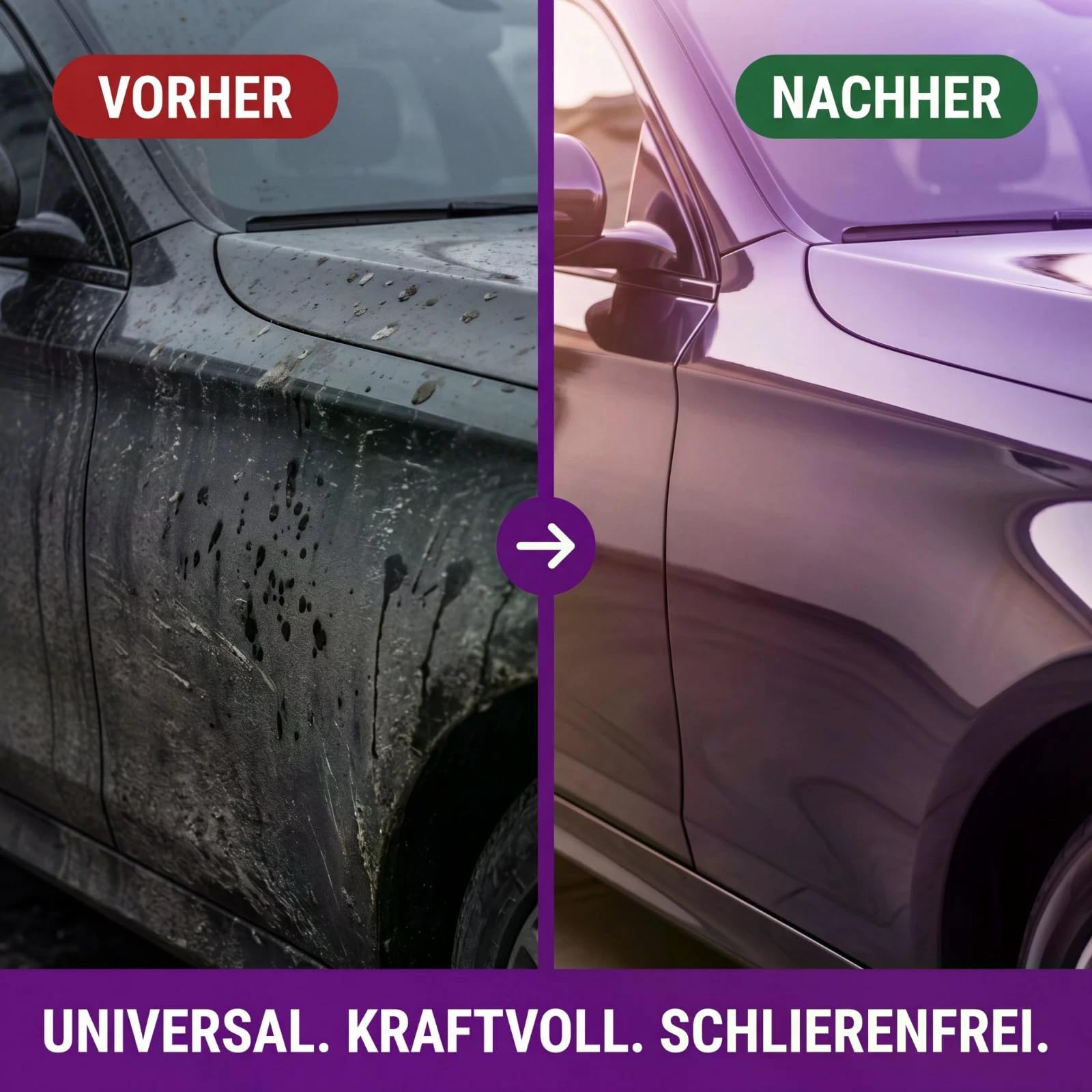 WasherCar Active Foam UNIVERSAL– pH 12,0 Powerschaum & Aktivschaum Konzentrat | Vorreiniger für Schaumlanze & Hochdruckreiniger | Snow Foam Schaumshampoo | Teer, Schmutz, Insekten & Salzreste (22 KG)