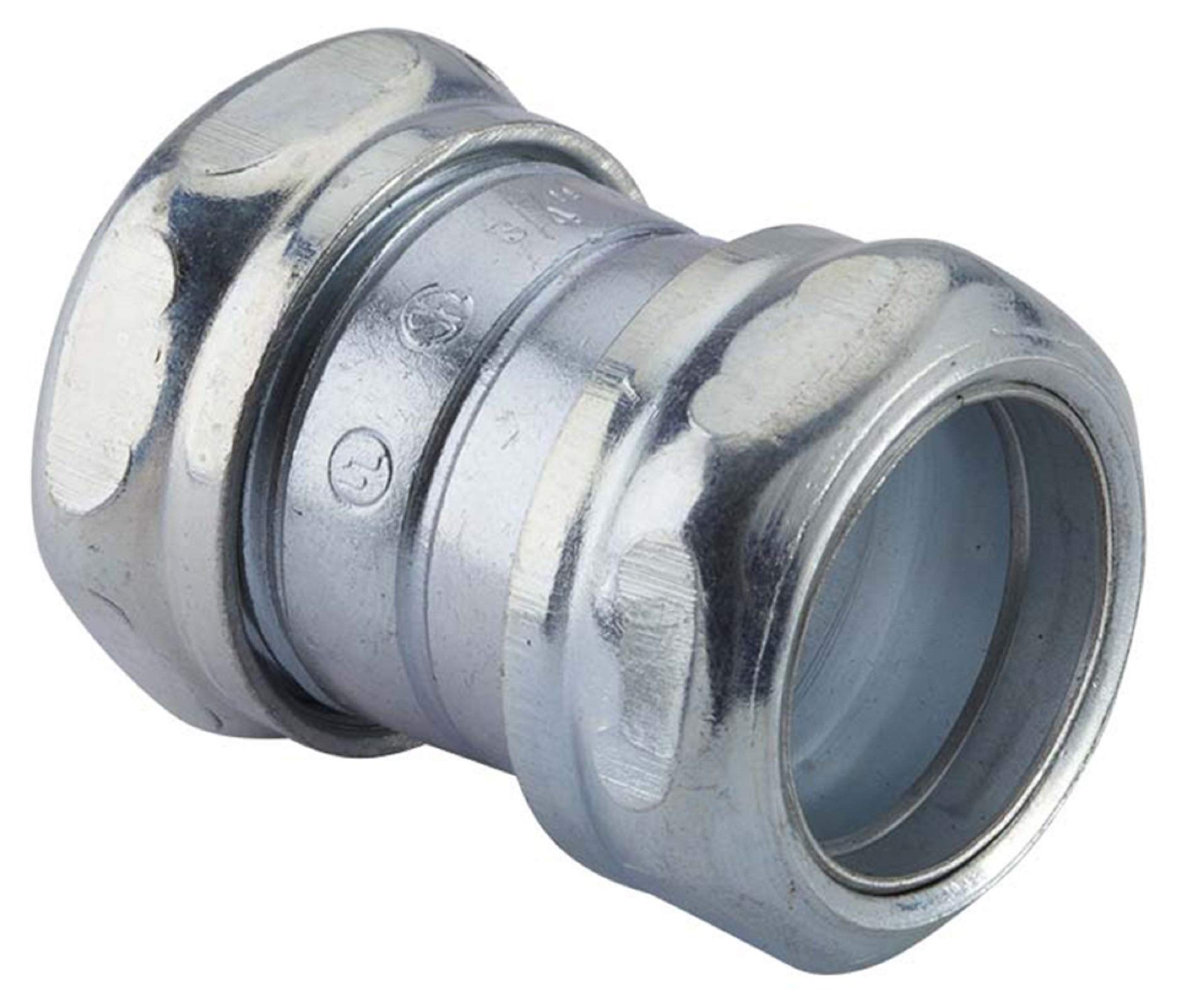 Halex, 3/4 in. Electrical Metallic Tube (EMT) Compression Coupling , 26242, 5 per pack