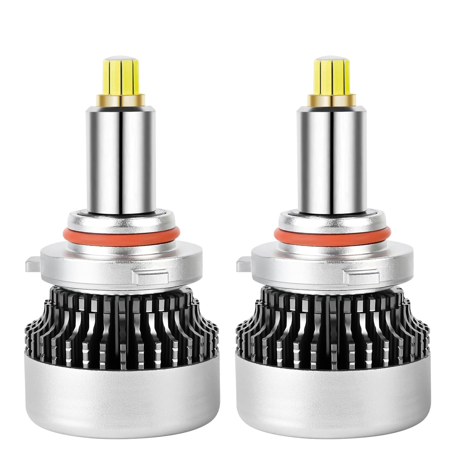 Generico Kit Lampade a LED 6000K GAMMA per fari LENTICOLARI Automobili ad alta potenza 70W Plug & Play 7000 Lumen STEP1 (H7)