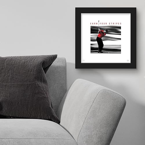 Miniatura 3 de Trends International Gallery Pops Michael Jordan - Póster de pared pop de color de seis campeonatos, 12 x 12 pulgadas, versión de marco negro