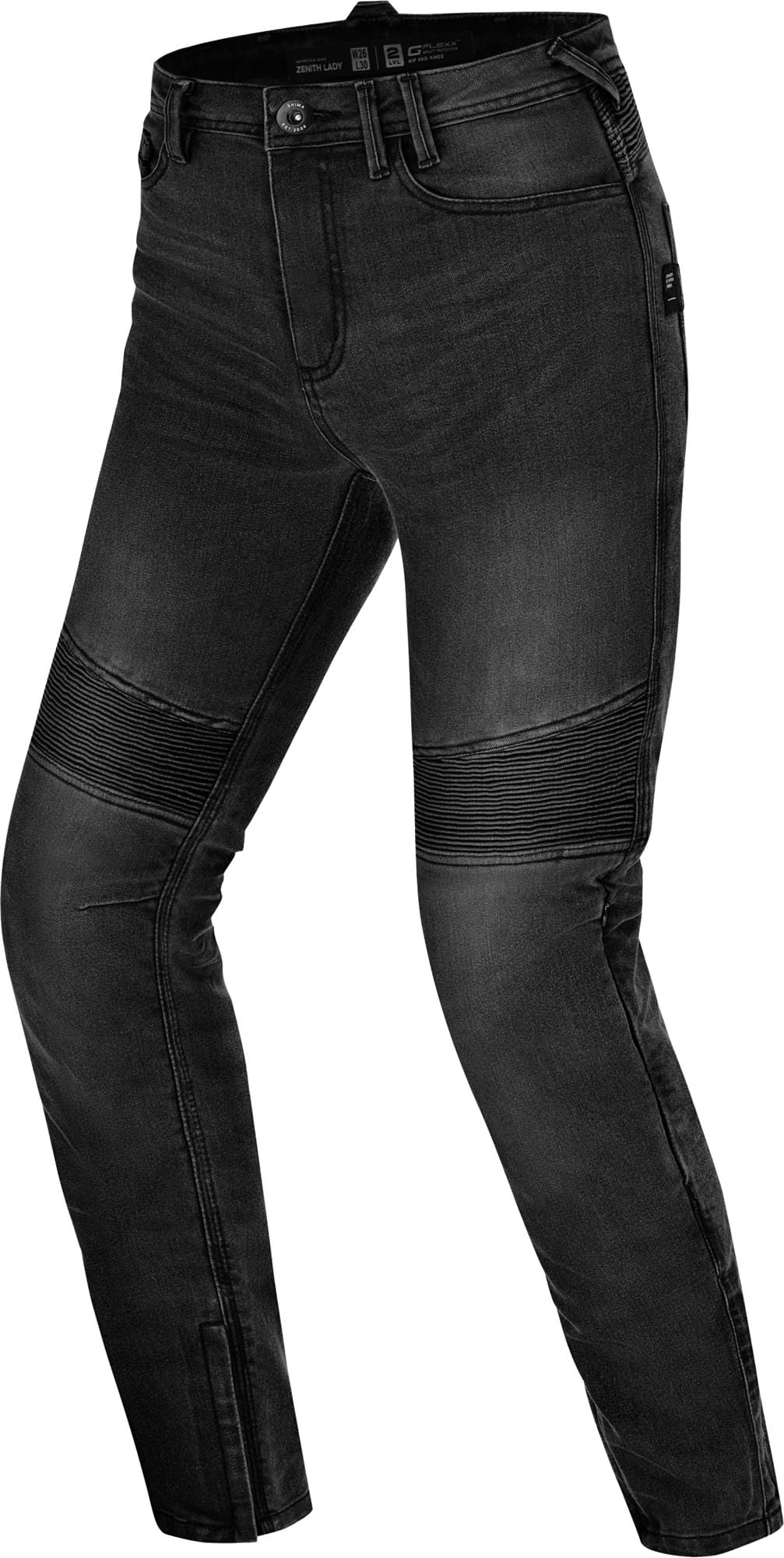 SHIMA Zenith Jeans Moto Uomo Donna Protezioni GFLEXX Protettori per Ginocchia Motos Abbigliamento Armatura Protezione