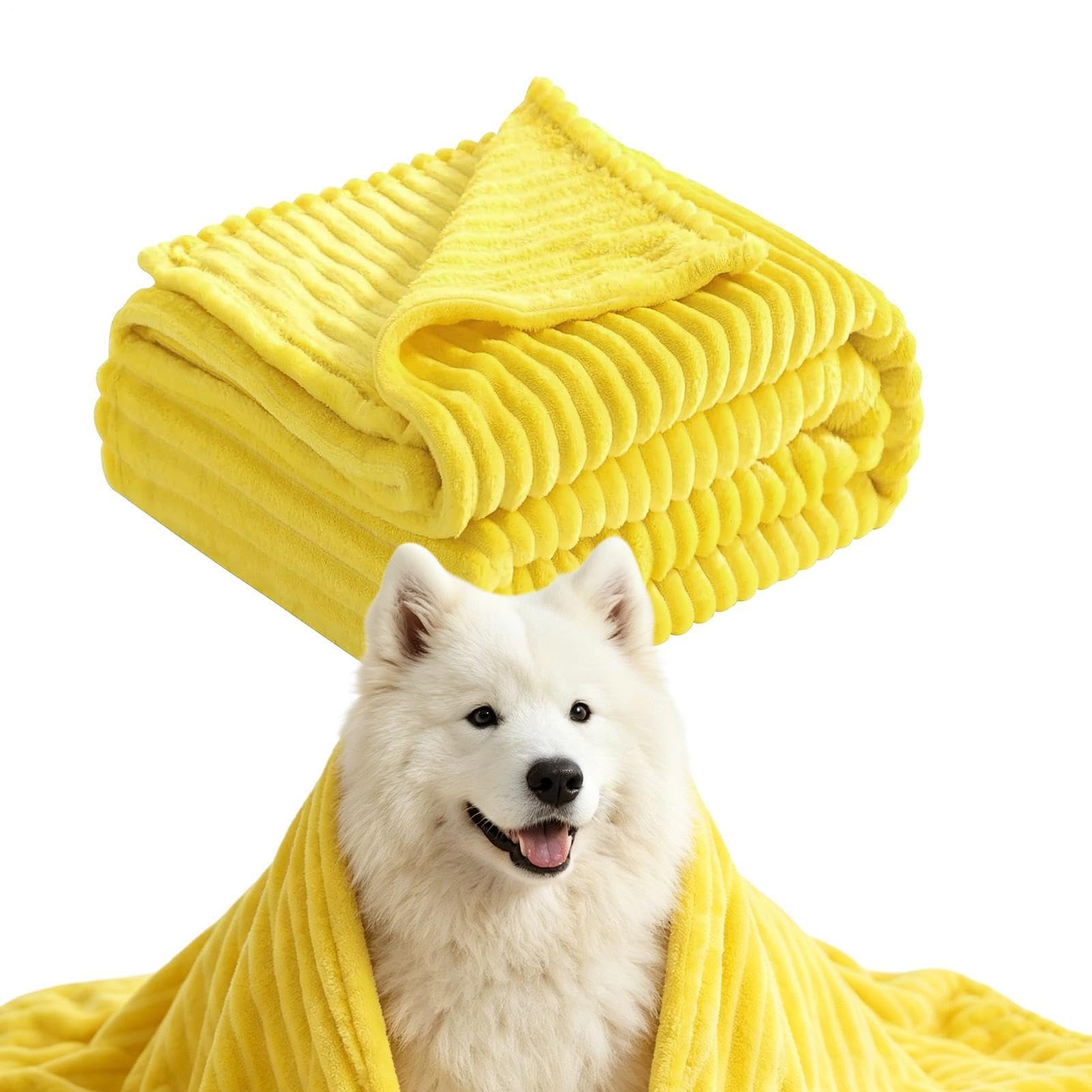 Dog Blanket, Pet Throw Blanket, Puppy Comfort Blankets, Washable Coral Fleece Cover, Anti Slip Sofa Protector, Calming Sleep Mat, 70x100cm Soft Bed Cushion For Indoor Kennel Couch Crate Rest Use