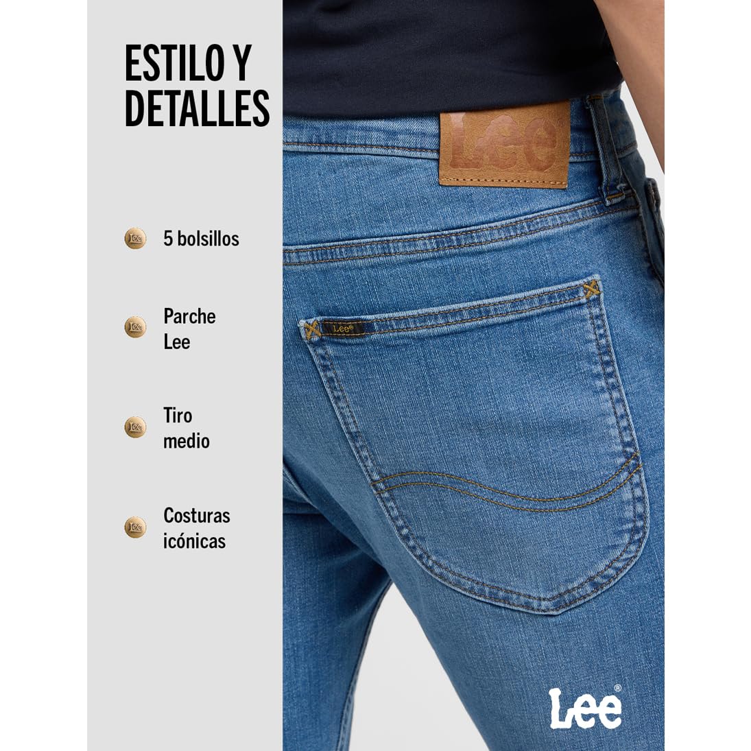 Lee Hombre Luke Jeans