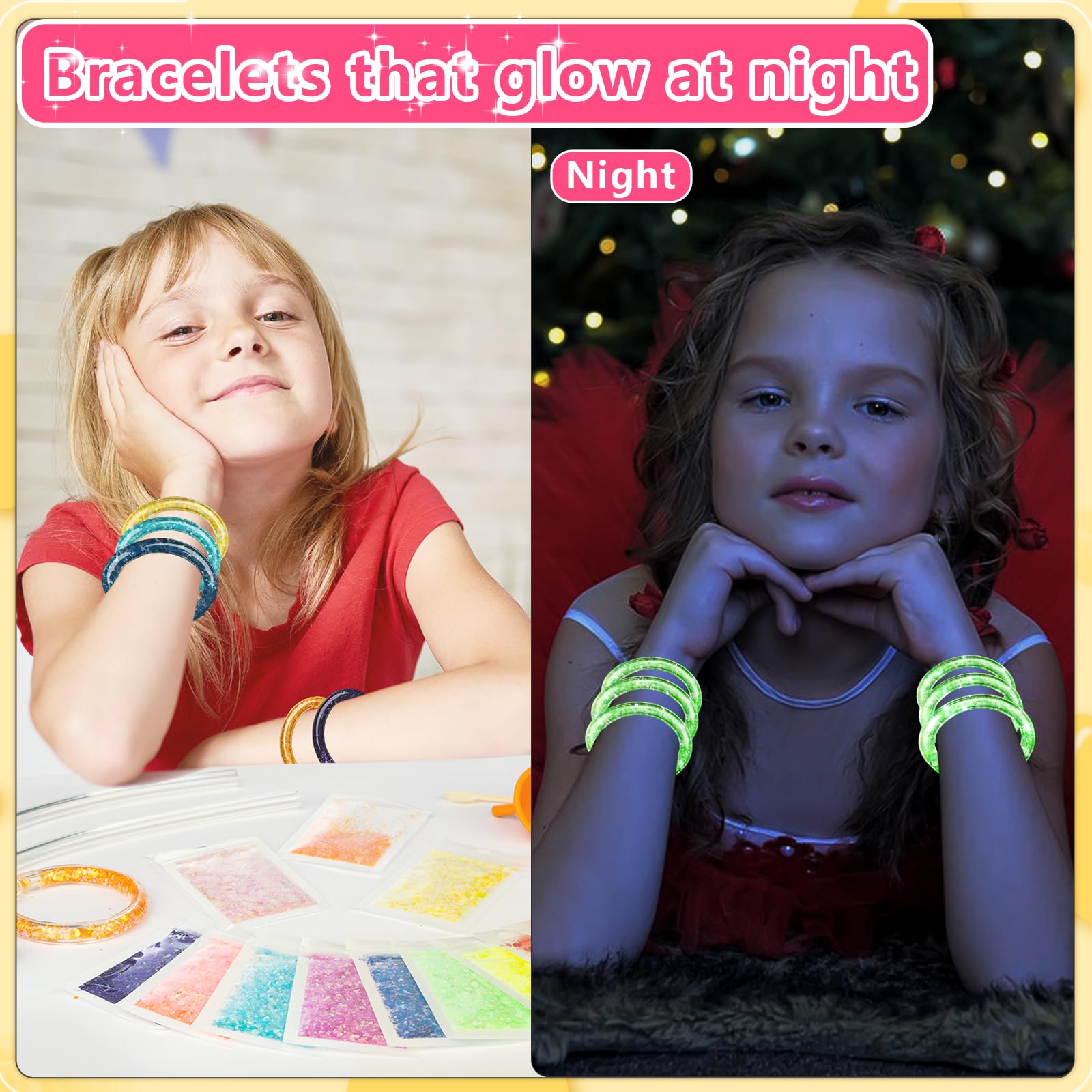 Accessoire Coiffure Enfant Kit Tressage Cheveux Avec Perles - Machine à Tresser Pour Filles 5-12 Ans - Cadeau Créatif Cadeau Fille 8 Ans