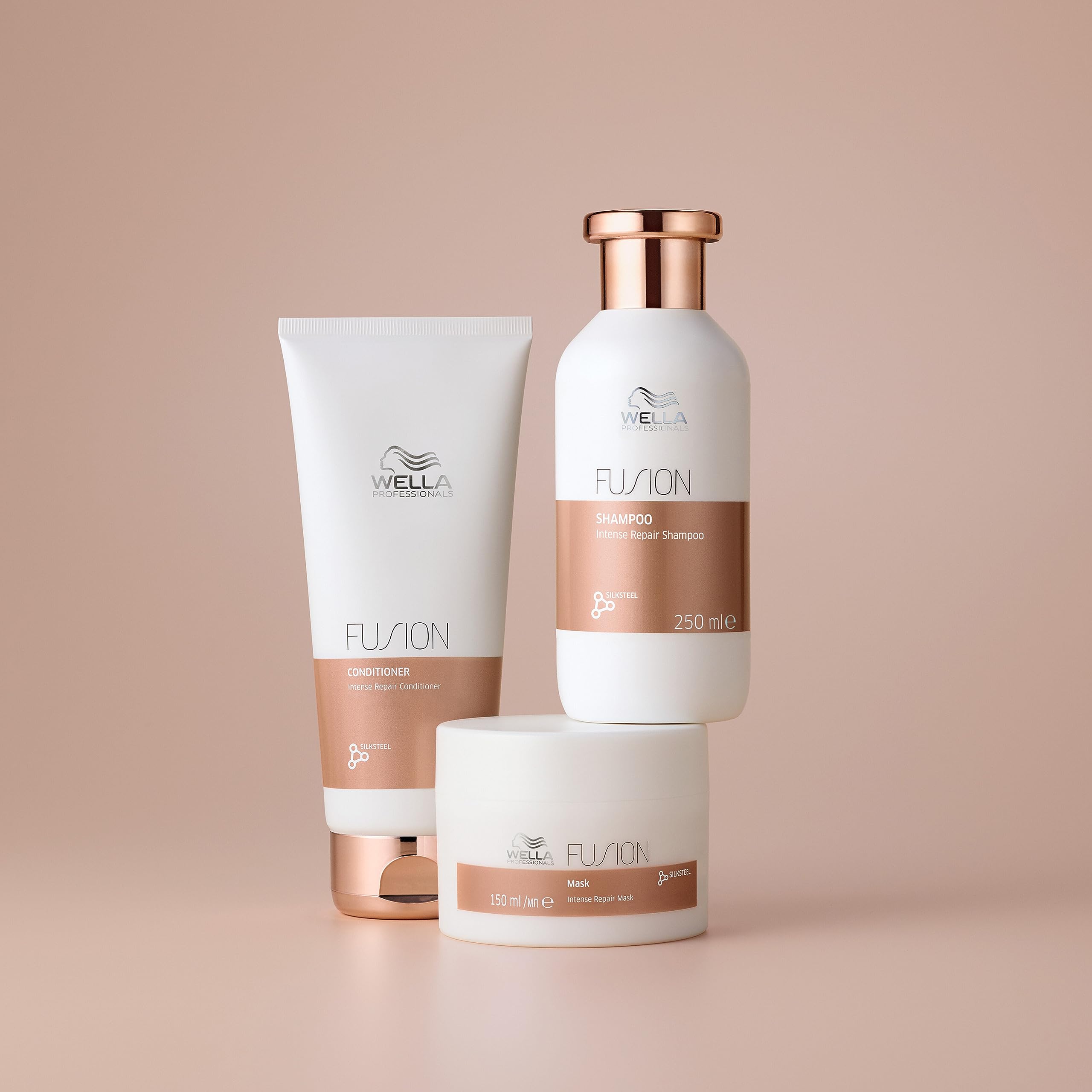 Wella Professionals Fusion - Acondicionador - Reparación intensa - Protección contra la rotura - Cabellos Secos y Dañados