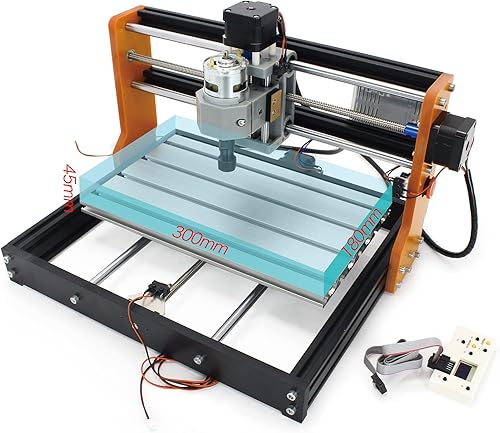 Miniatura 3 de RATTMMOTOR Actualización 3018 PRO CNC Kit de máquina de enrutador de madera 3 ejes GRBL DIY Mini CNC grabador fresadora+controlador fuera de