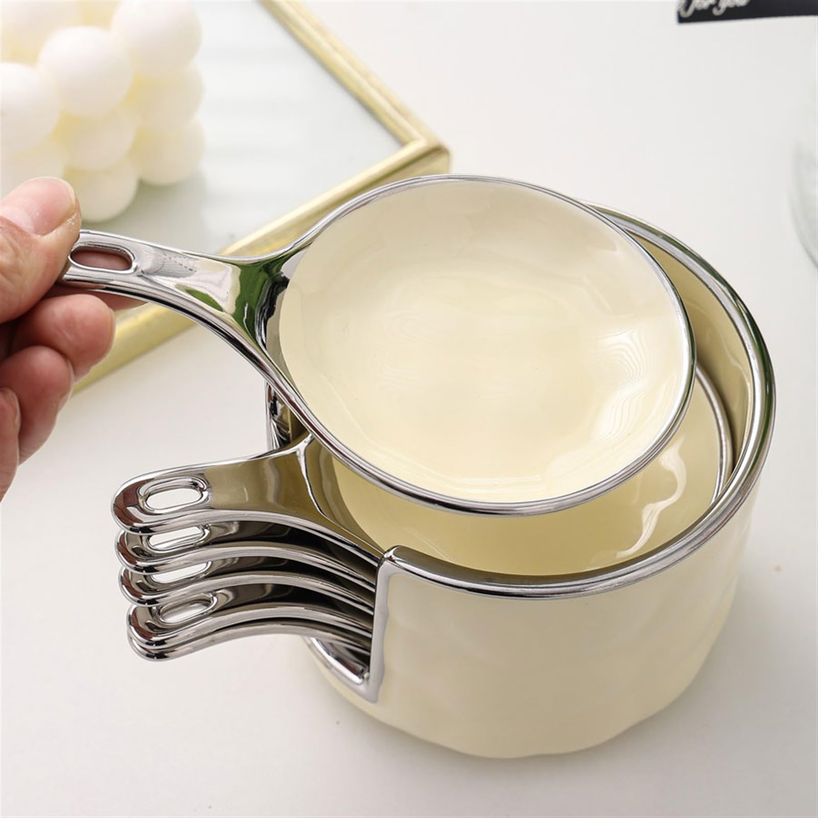 Ciotoline da Snack Piatto for aceto for uso domestico Piatto caldo Ciotola for immersione Piatto for snack in ceramica fine Insalatiera con secchio for la conservazione Piatti Snack Ceramica