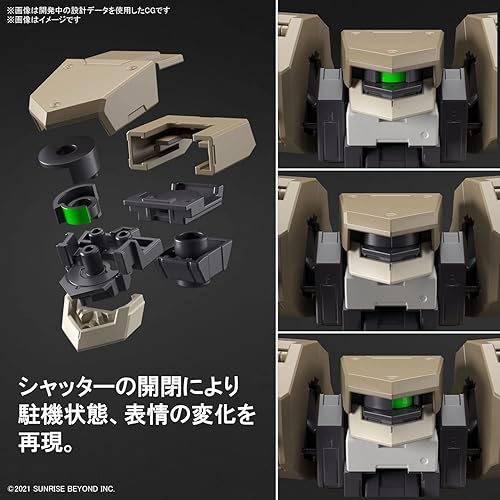 Miniatura 5 de Bandai Hobby - AMAIM Warrior at The Borderline - #09 Jo Hound HG 1/72 Model Kit