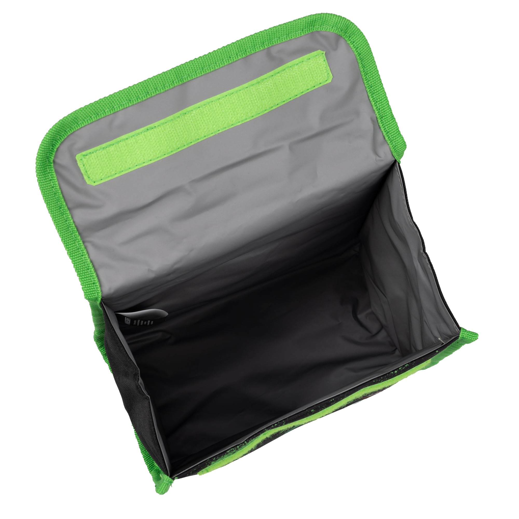 Minecraft TNT - Juego de mochila de 3 piezas, mochila, lonchera y estuche (verde AOP)