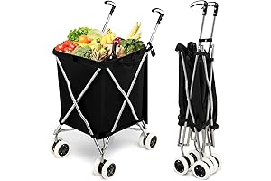 Folding Shopping Cart For Market Shopping