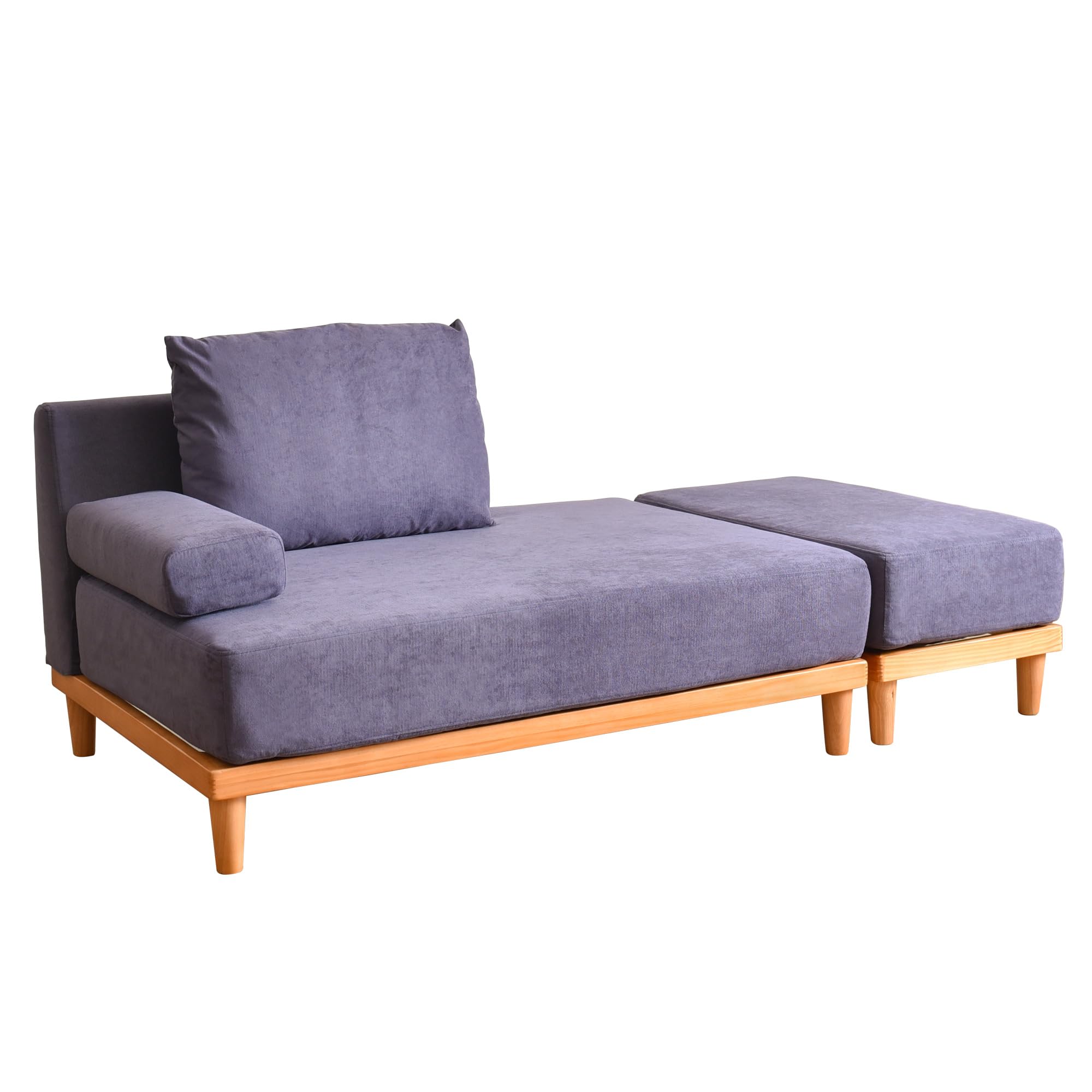 【美品】ワイドカウチソファ 右カウチ カウチソファ 右カウチ 幅220×奥行150／90×高さ81cm 座面高さ41cm